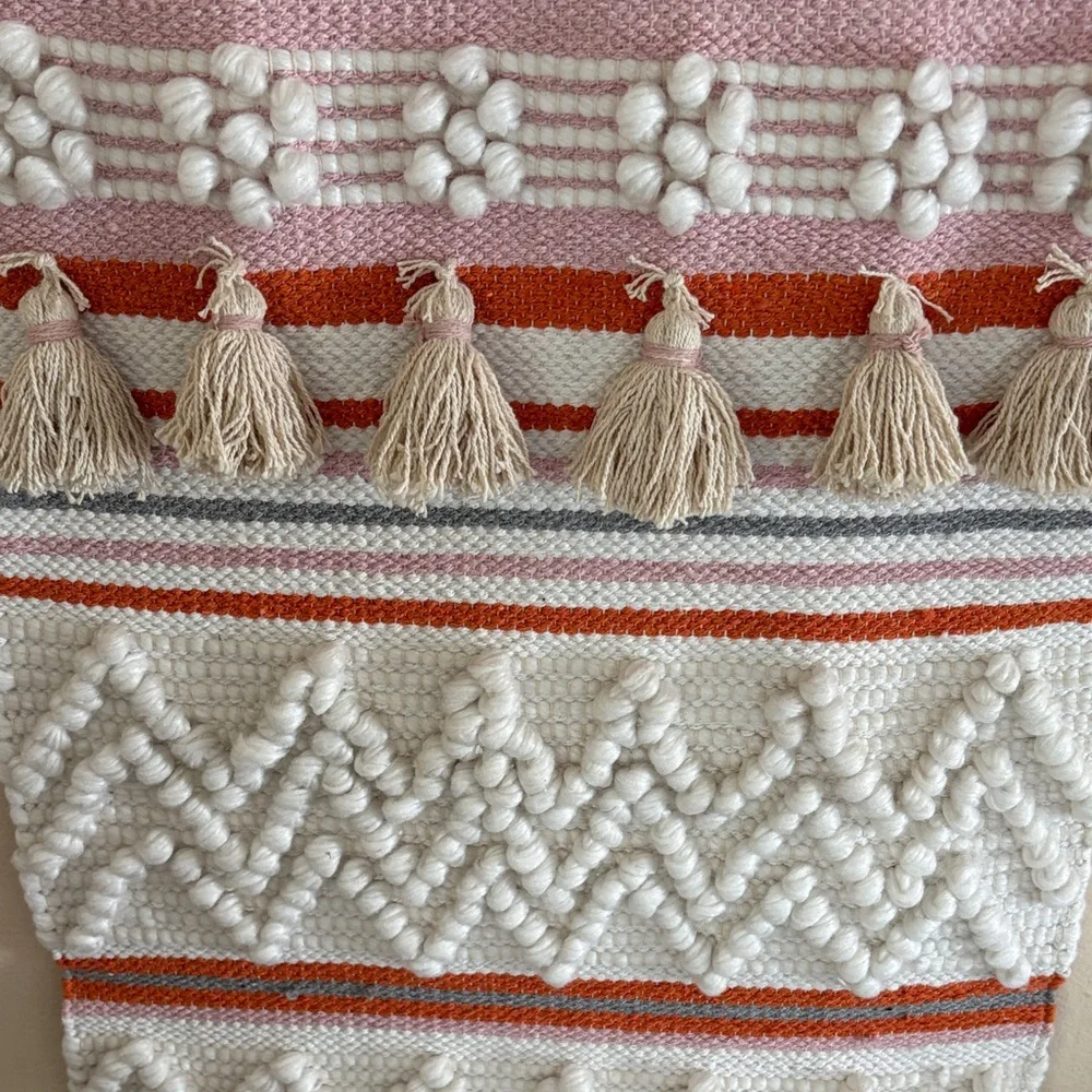 Handwoven Wall Hanging with Tassels NWT